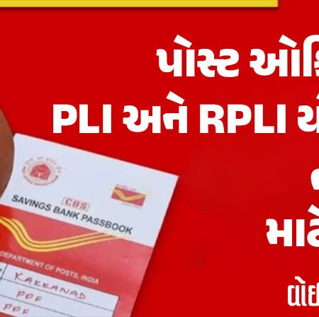 <span class="nnColorfulPostColor" style="color:rgb(0,0,0,1)">પોસ્ટ ઓફિસની PLI અને RPLI યોજના તમારા માટે બેસ્ટ : ઓછા પ્રિમિયમમાં આપશે વધુ બોનસ,જુઓ વિડીયો</span>
