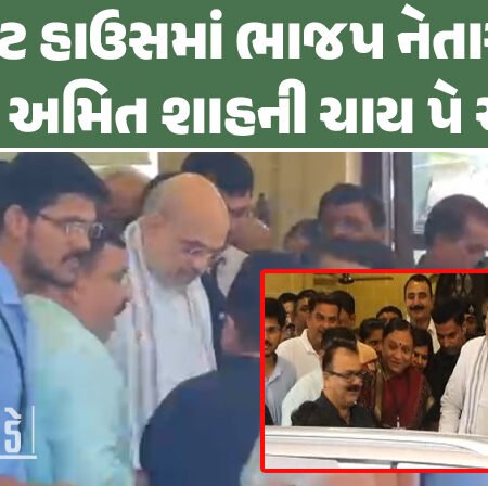 <span class="nnColorfulPostColor" style="color:rgb(0,0,0,1)">રાજકોટના સર્કિટ હાઉસમાં ભાજપ નેતાઓ સાથે અમિત શાહની ચાય પે ચર્ચા : સાંસદ પરષોત્તમ રૂપાલાની ગેરહાજરી!</span>