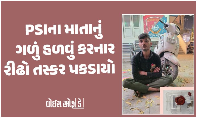 <span class="nnColorfulPostColor" style="color:rgb(0,0,0,1)">લૂંટારા માટે પોલીસ-પ્રજા બન્ને સરખા! રાજકોટમાં PSIના માતાનું ગળું હળવું કરનાર રીઢો તસ્કર પકડાયો      </span>